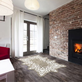 Conceptum Alfombra Crema 120 x 180 cm